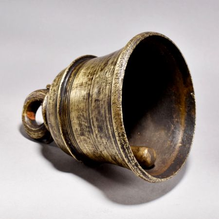 Antique Finish Bell Metal Temple Bell for Decoration