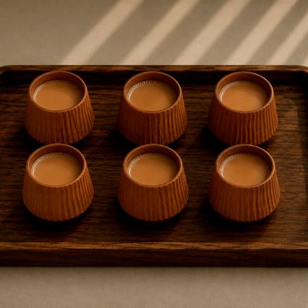 Baag Handcrafted Terracotta Cup Set of 6