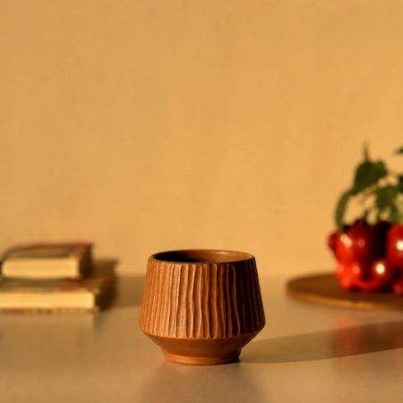 Baag Handcrafted Terracotta Cup Set of 6