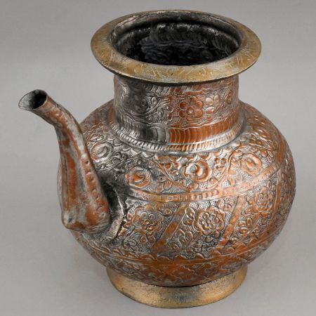 Handcrafted Copper Ganga Jali with Long Spout