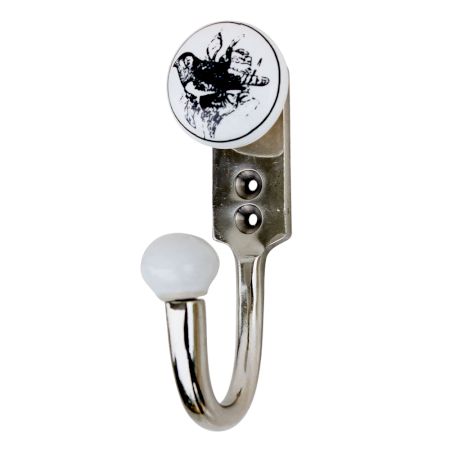 Black Mexican Jay Flat Hooks