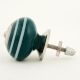 Dark Green Strip Knob