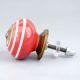 Red White Stripes Knob