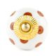 White Camel Dot Ceramic Knob