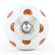 White Camel Dot Ceramic Knob