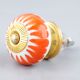 Amber Chakra Ceramic Knob Online