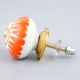 Amber Chakra Ceramic Knob Online
