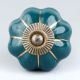 Dark Green Golden Knob