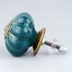 Dark Green Golden Knob
