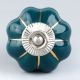 Dark Green Golden Knob