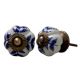 Blue Leaf Medium Knob