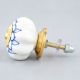 Blue Flower Medium Knob