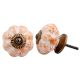 Sprinkled Orange Medium Ceramic Knob