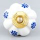 Blue Dahalia Medium Knob