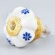 Blue Dahalia Medium Knob
