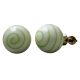 Green Striped Knob