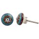 Red Dahlia Small Knob