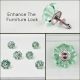 Mint Green Knob, Big