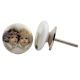 Baby Doll Flat Ceramic Drawer Knob