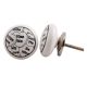 Kiss Me Flat Ceramic Dresser Knob