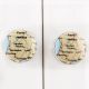 France Map Flat Ceramic Drawer Knob