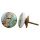 Sweden Map Flat Ceramic Dresser Knob