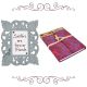 White Photo Frame With Red & Blue Diary (Combo Pack)
