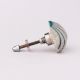 Sea Green Cream Sea Shell Dresser Knob