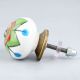 Green Clove Flower Ceramic Dresser Knob Online