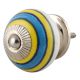 Sky Blue Yellow Knob