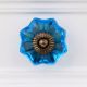Blue Flower Knob, Big