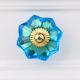 Blue Flower Knob, Big