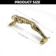 1 Piece Golden Jaguar Brass Door Cabinet Handle