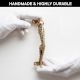 1 Piece Golden Jaguar Brass Door Cabinet Handle