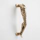 1 Piece Golden Jaguar Brass Door Cabinet Handle