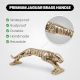1 Piece Golden Jaguar Brass Door Cabinet Handle