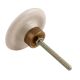 The Vitruvian Man Brown Flat Dresser Knob