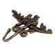 2 Birds on a Tree Bronze Hooks