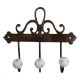 Pea Green Star Ceramic Iron Hooks