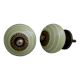 Light Lime White Knob