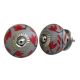 Light Grey Amaryllis Knob