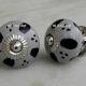 Light Grey Black Knob