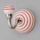 White Red Strip Hooks