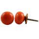 Orange Solid Knob Small