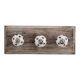 Black Star Ceramic Wooden Hooks