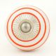 White Orange Knob