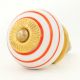 White Orange Knob