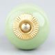 Lime Round Knob