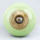 Lime Round Knob