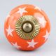 Orange Star Ceramic Drawer Knob Online